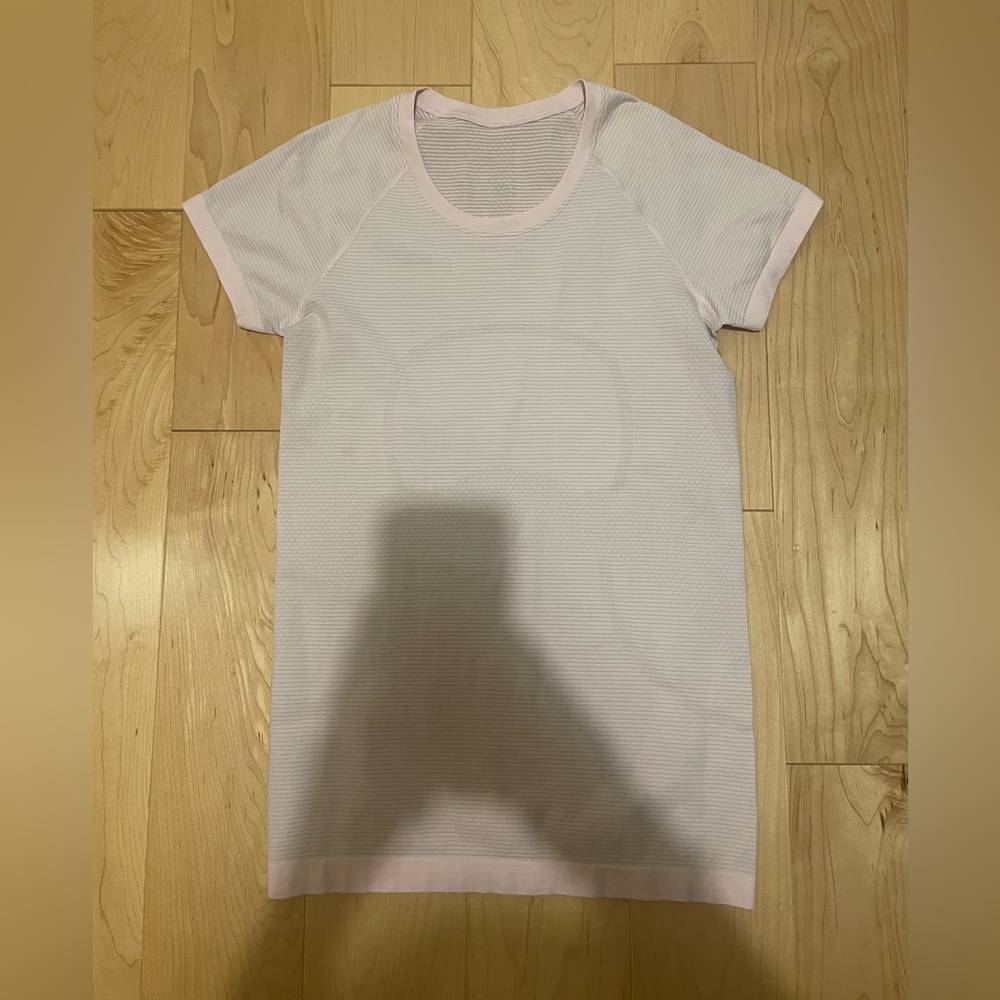 NWOT Lululemon Swiftly Tech Short-Sleeve Shirt 2.0 Full Length meadowsweet pink